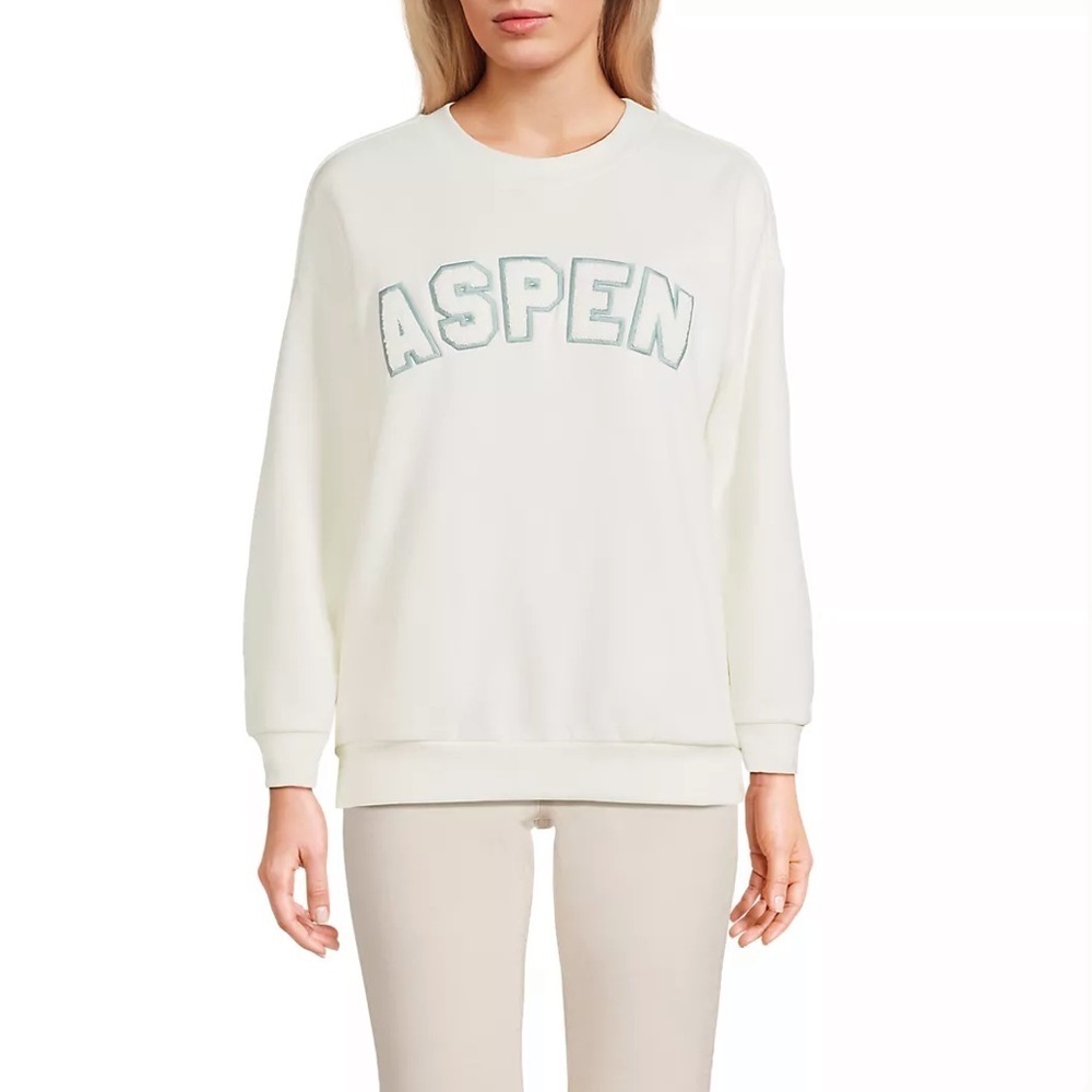 LANDSEND Women Serious Sweats Oversized Crew Neck Sweatshirt with Pockets! ๐ - Picture 4 of 5